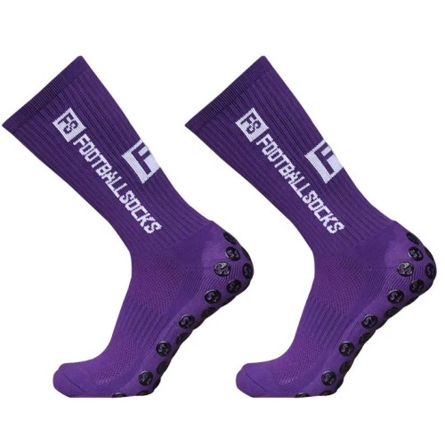 Chaussettes Antidérapantes Football Socks Violet